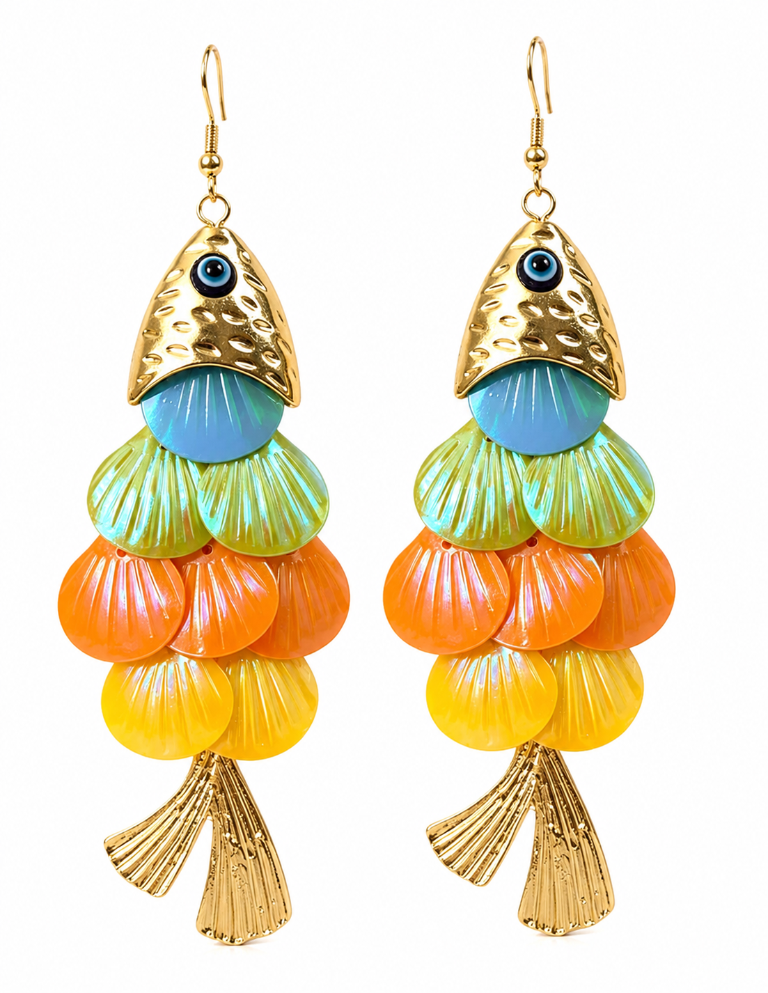 Pez Escamas Multicolor