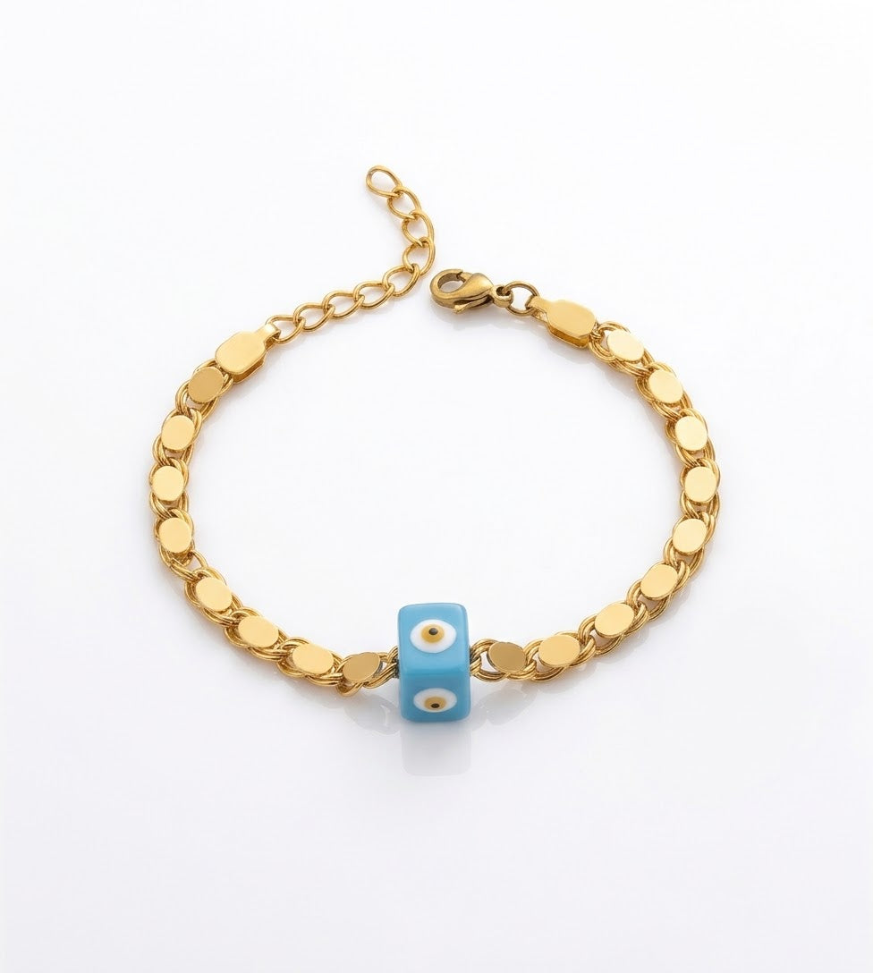 Pulsera Lentejuelas Ojo