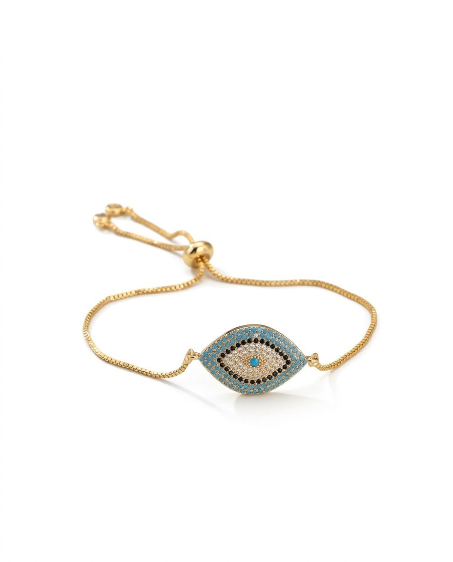 Pulsera ojo brillante